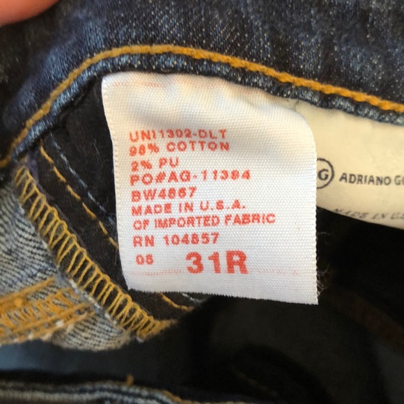 AG ADRIANO GOLFSCHMIED | Legging Ankle Jeans 31R. - Picture 3 of 7